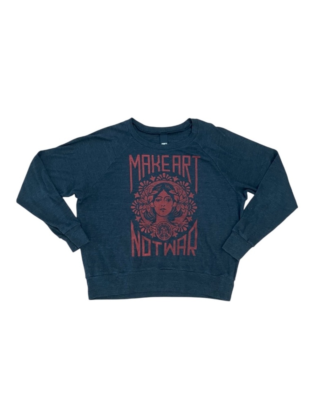 OBEY Make Art Not War Sweatshirt Made in USA